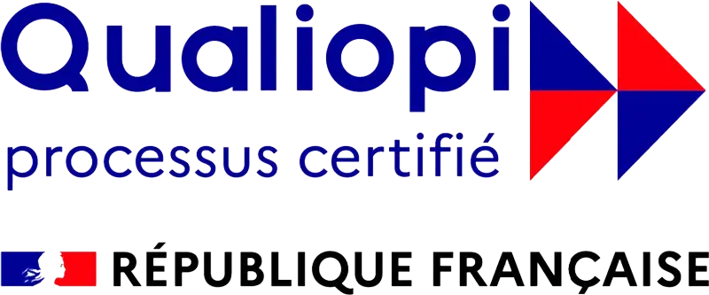 Logo Qualiopi — certification qualité des prestataires de formation